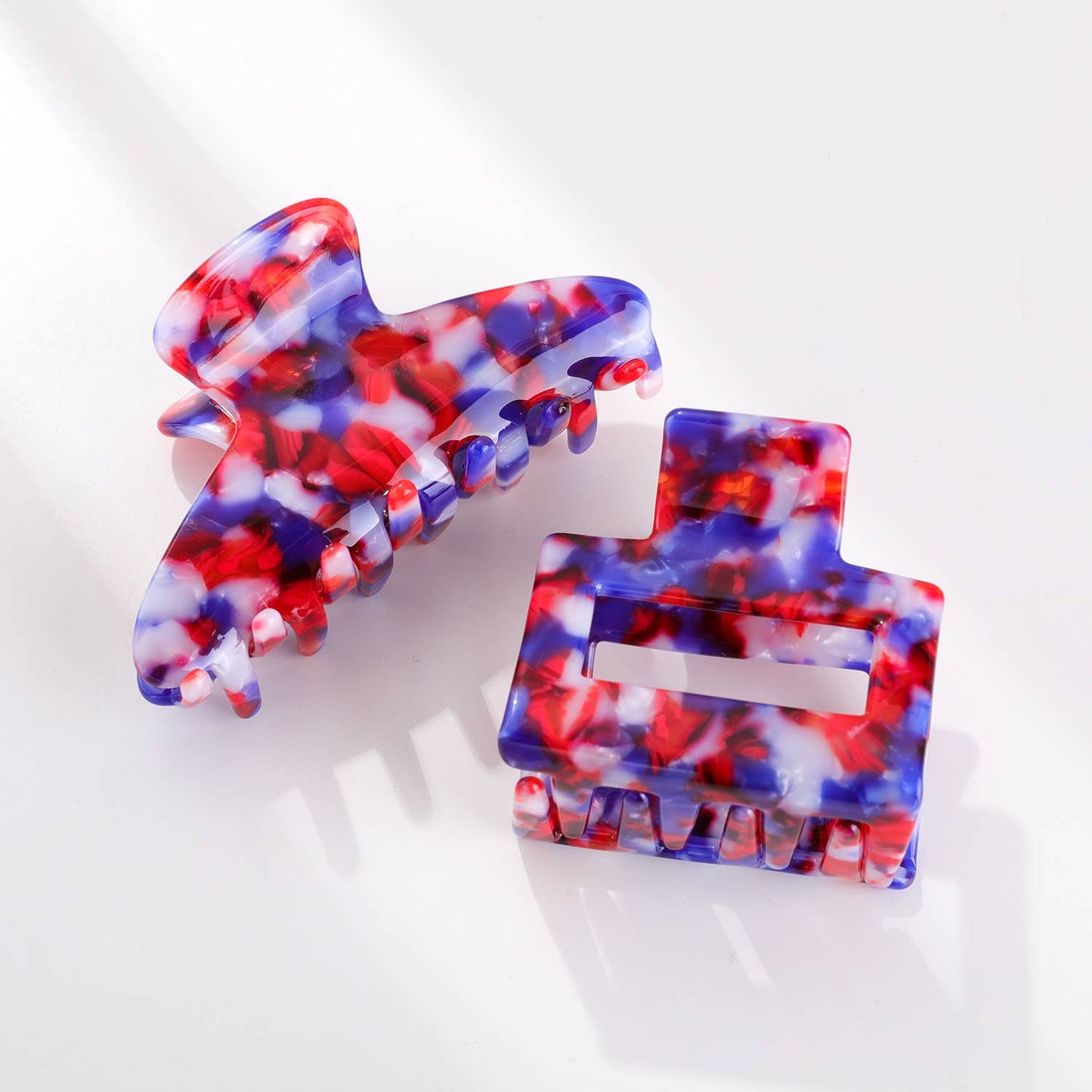 Americana S/M - Assorted Claw Clips