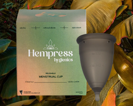 Hempress Charcoal Menstrual Cup