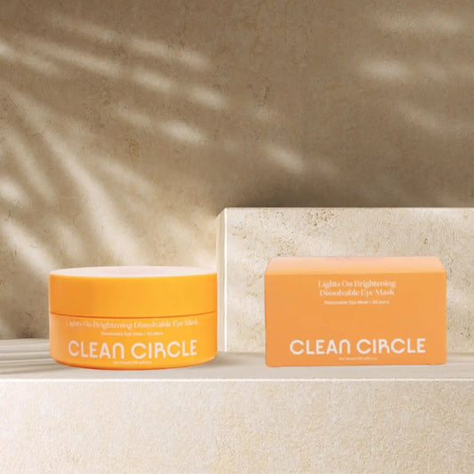 Clean Circle Lights On Brightening Dissolvable Eye Mask (1)