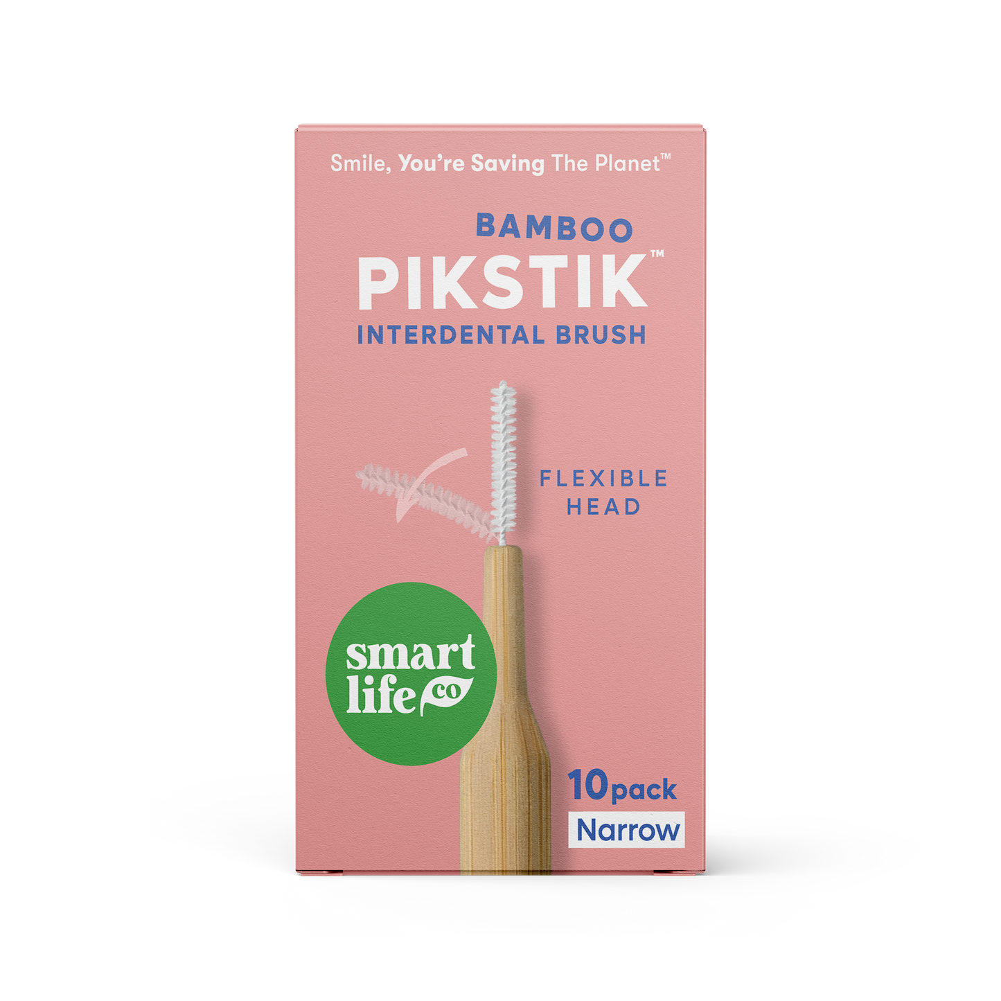PikStik - Bamboo Interdental Brush - Pack of 10