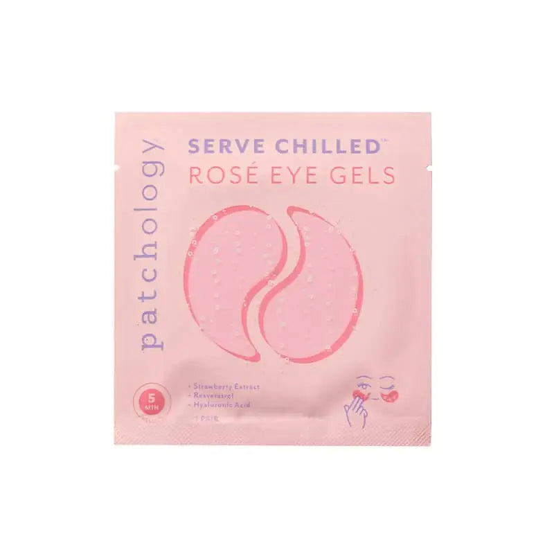 UNDER EYE Serve Chilled Rosé Hydrating Eye Mask Gels