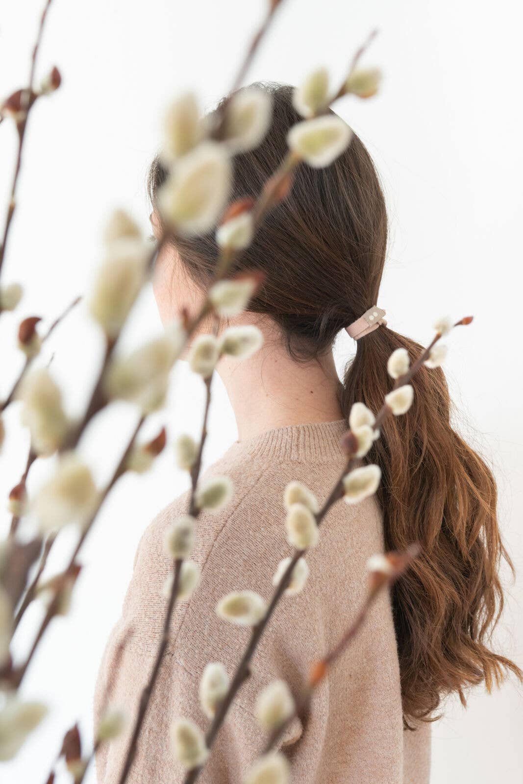 Plastic-free Flat Hair Ties - Biodegradable, Organic, Blond