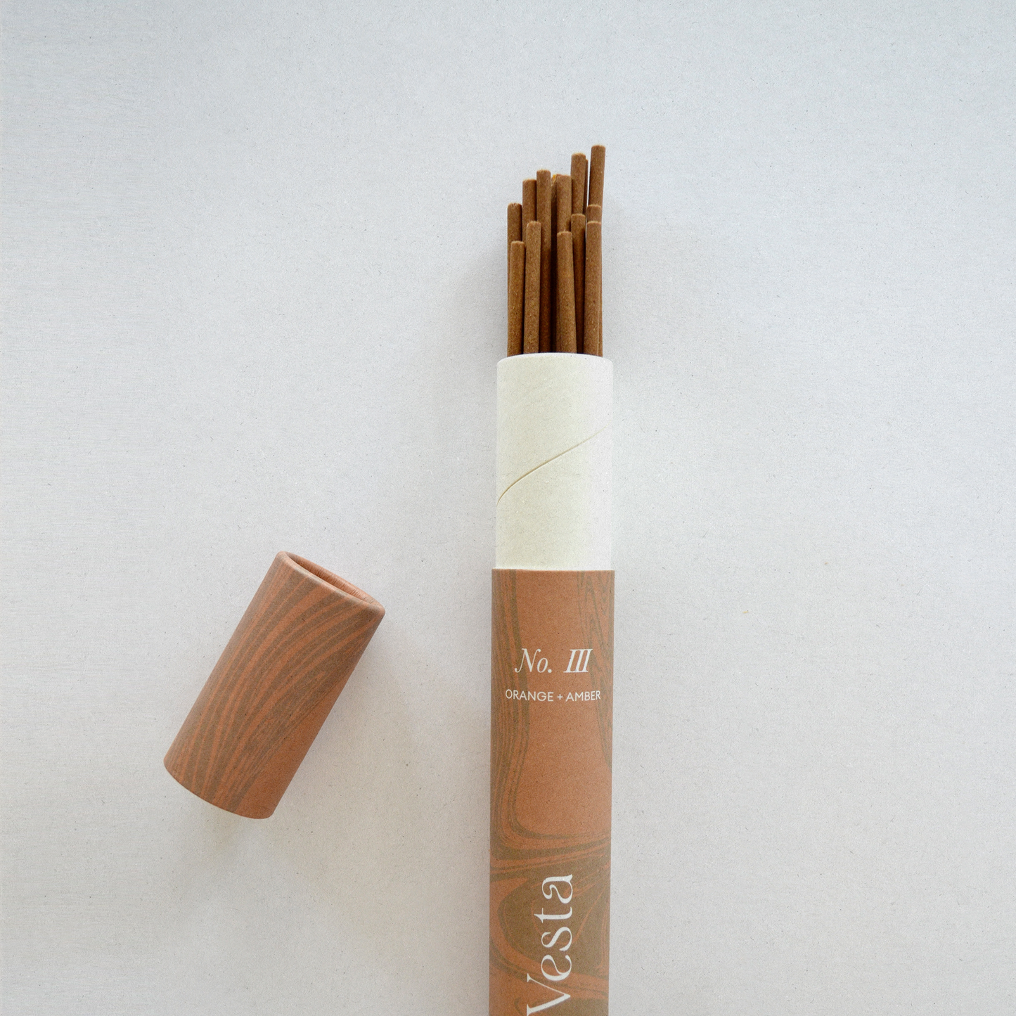 Orange and Amber Botanical Incense / All Natural Warm Citrus