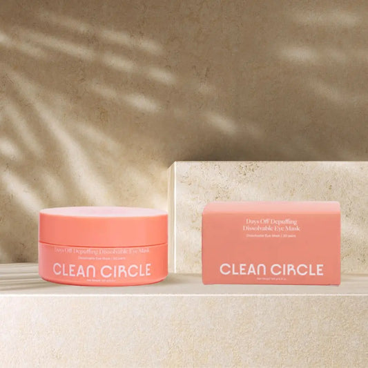 Clean Circle Days Off Depuffing Dissolvable Eye Mask
