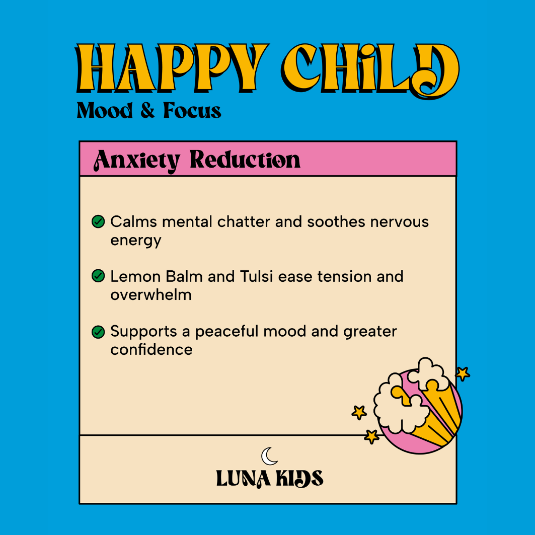 Happy Child: Mood & Brain Gummy - Piña Colada Flavor