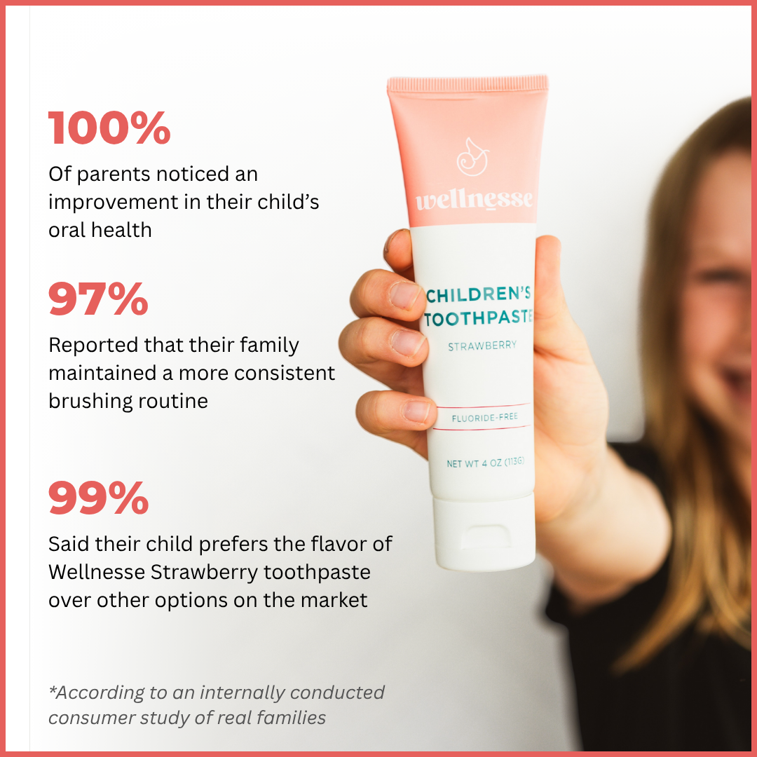 Kids Strawberry Toothpaste Intro Pack - Fluoride-Free