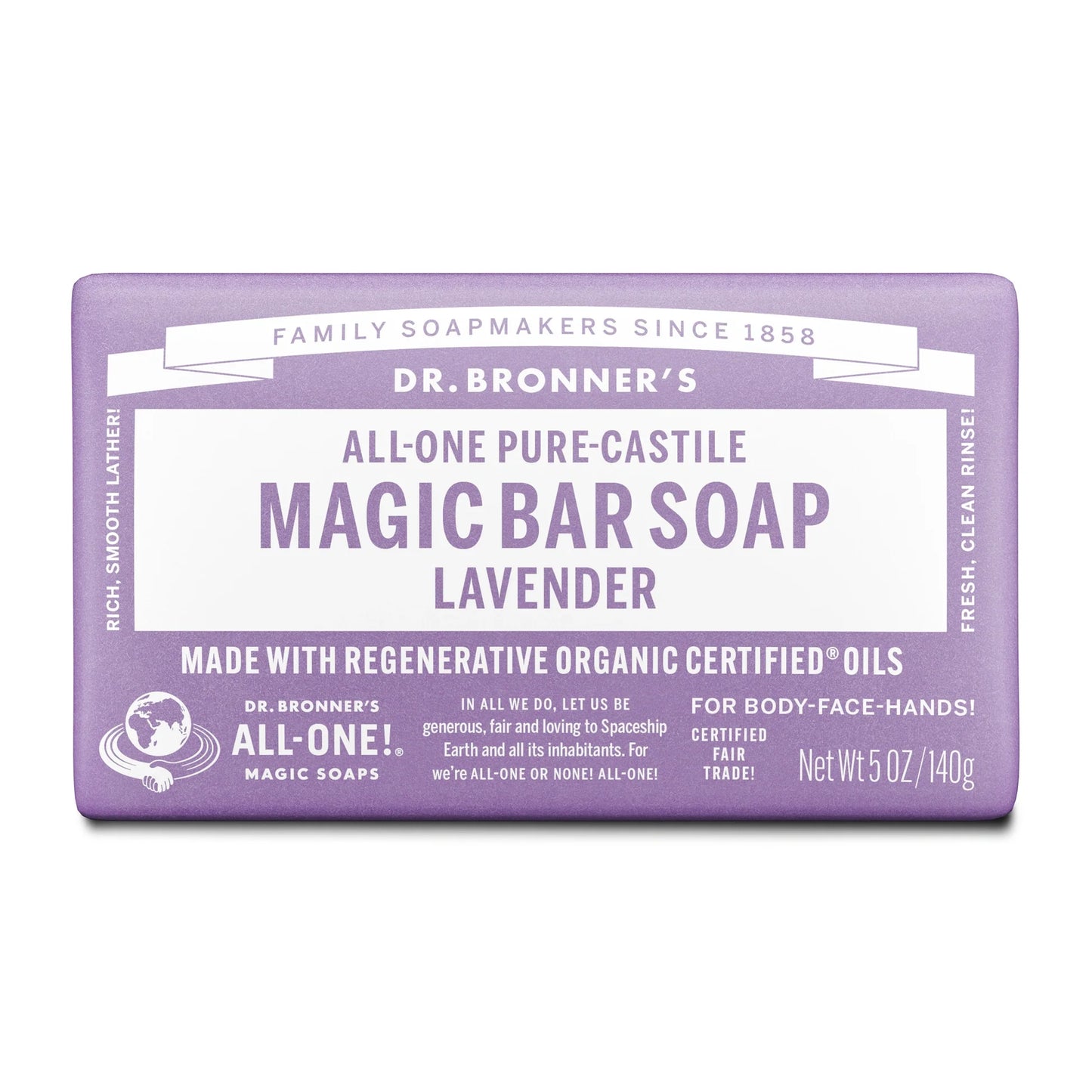Dr. Bronners Pure Castille Bar Soap