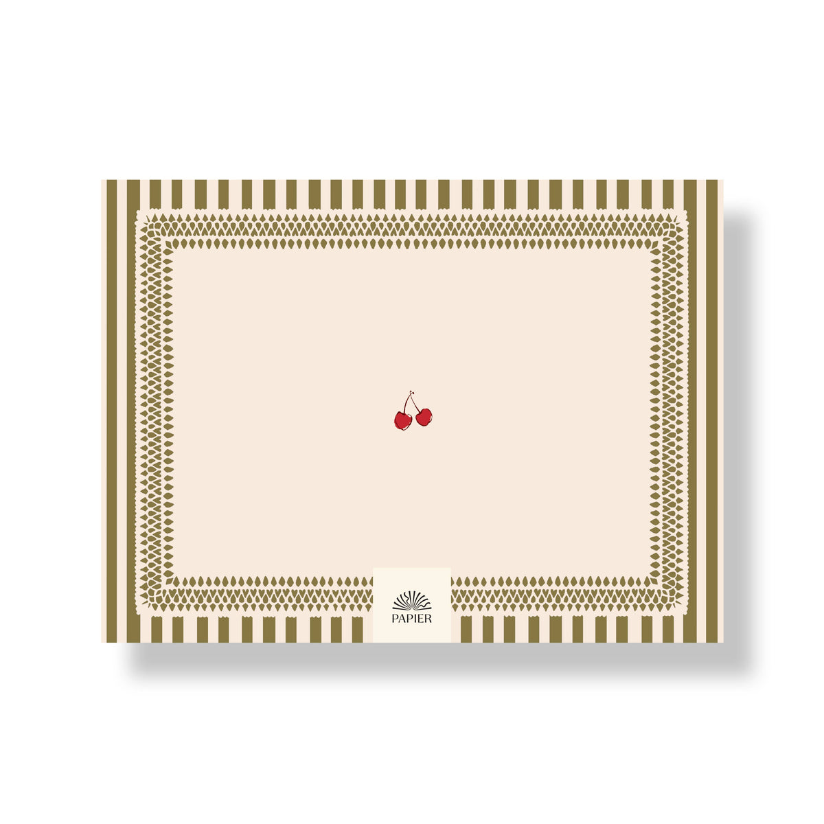 Undated Weekly Meal Planner - Cherry