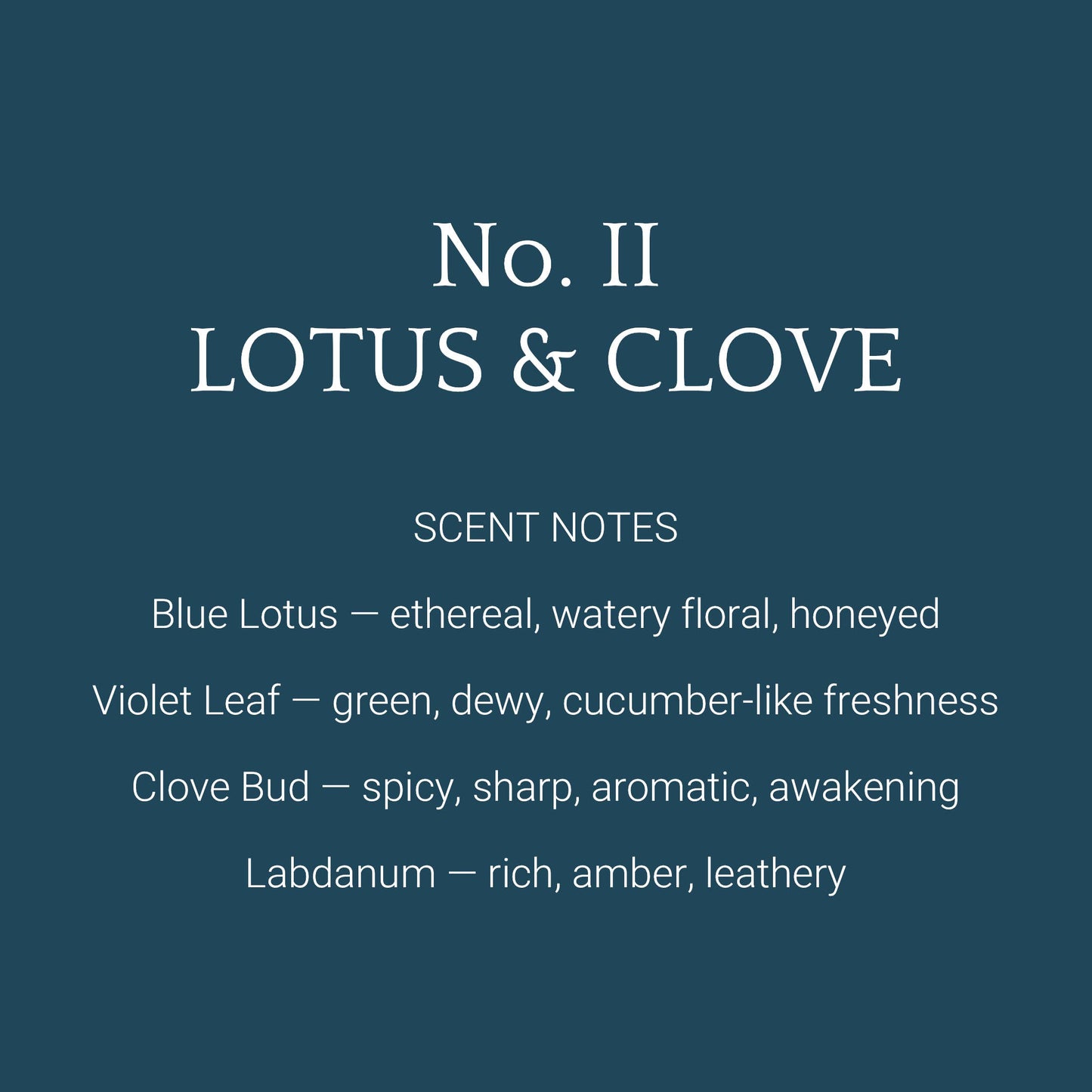 Lotus & Clove All Natural Botanical Incense / Essential Oils