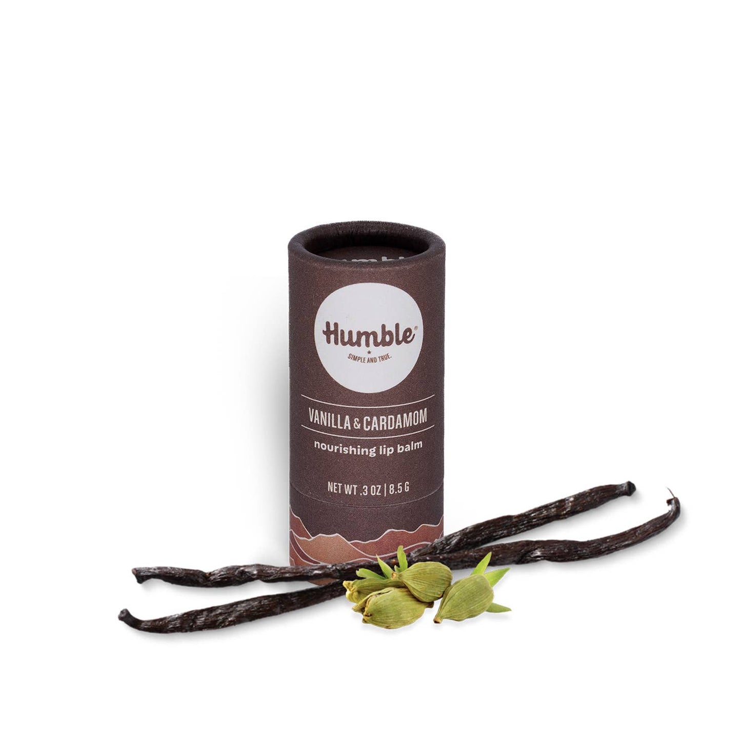 Vanilla & Cardamom Plastic-free Lip Balm