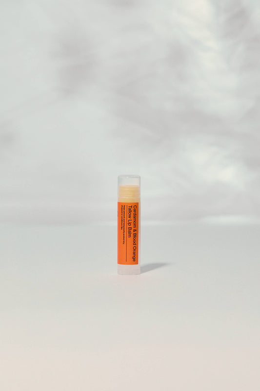 Cardamom & Blood Orange – Tallow Lip Balm, .15 oz