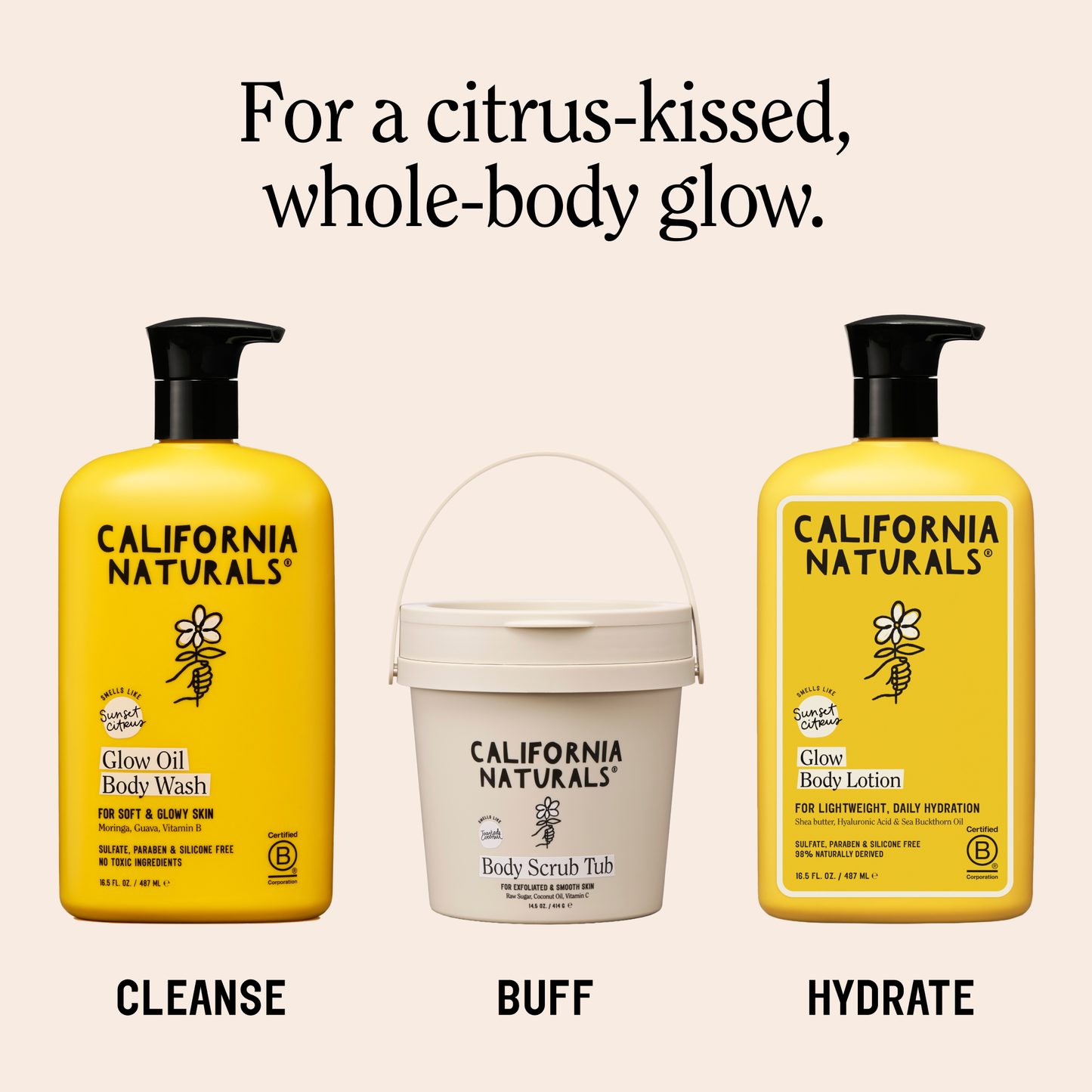 Glow Oil Body Wash 16.5oz