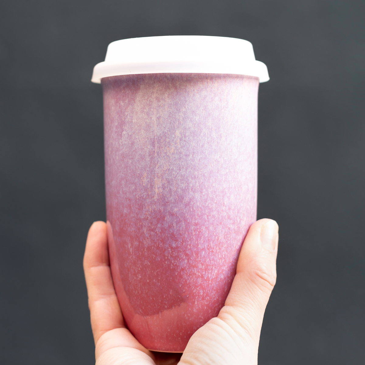 AstralBloom Ceramic Travel Mug – 12oz Travel Mugs for Coffee