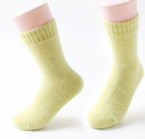 Wool Socks For Women Cozy Wool Angora Socks  Winter Warm