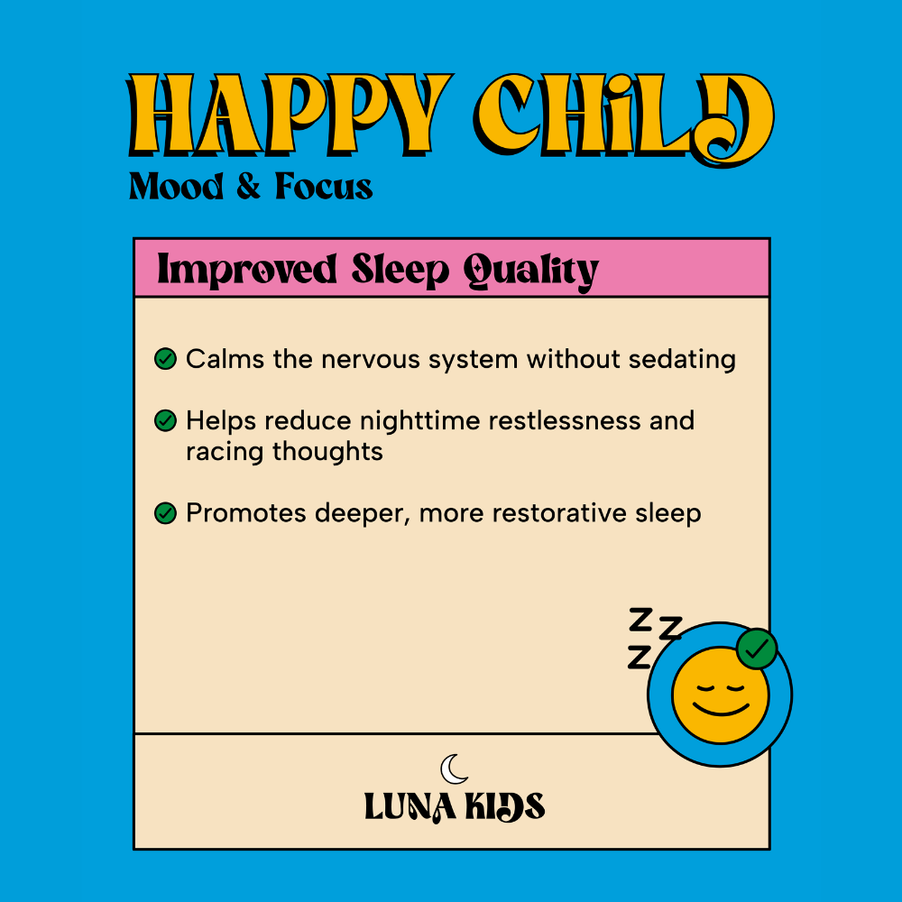 Happy Child: Mood & Brain Gummy - Piña Colada Flavor