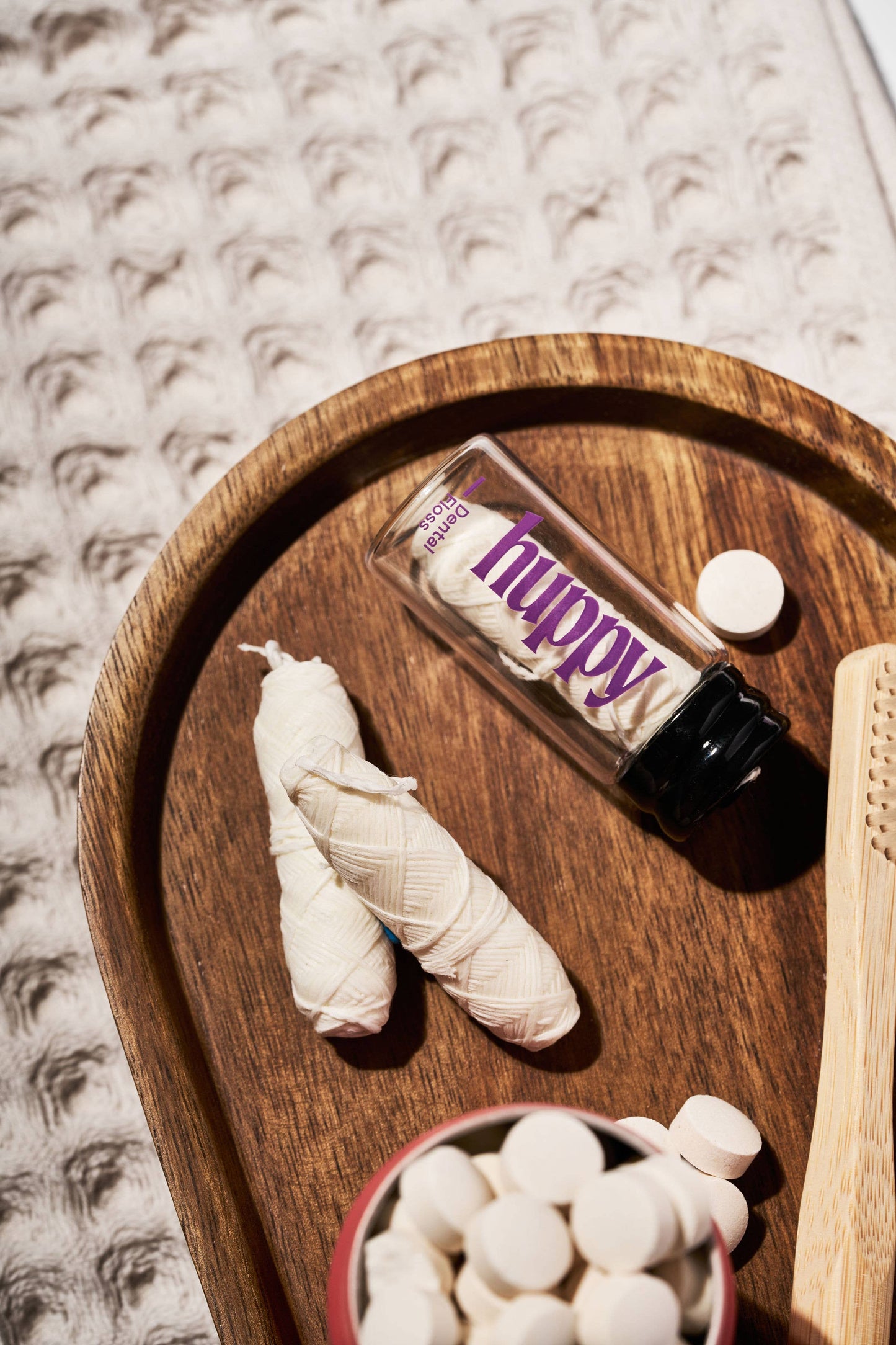 Vegan Dental Floss | Durable | Plastic-Free Jar | Mint