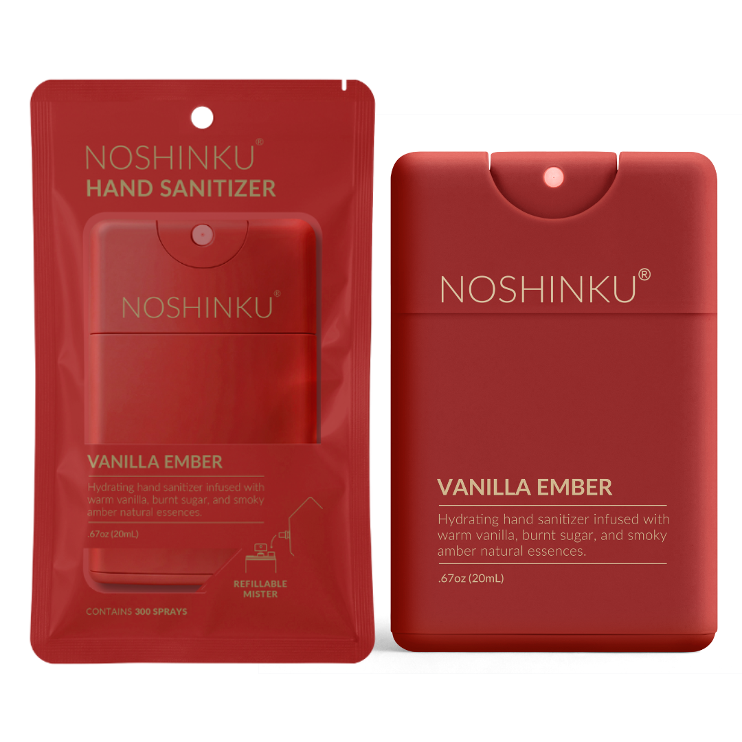 Refillable Vanilla Ember Hand Sanitizer | Christmas Edition
