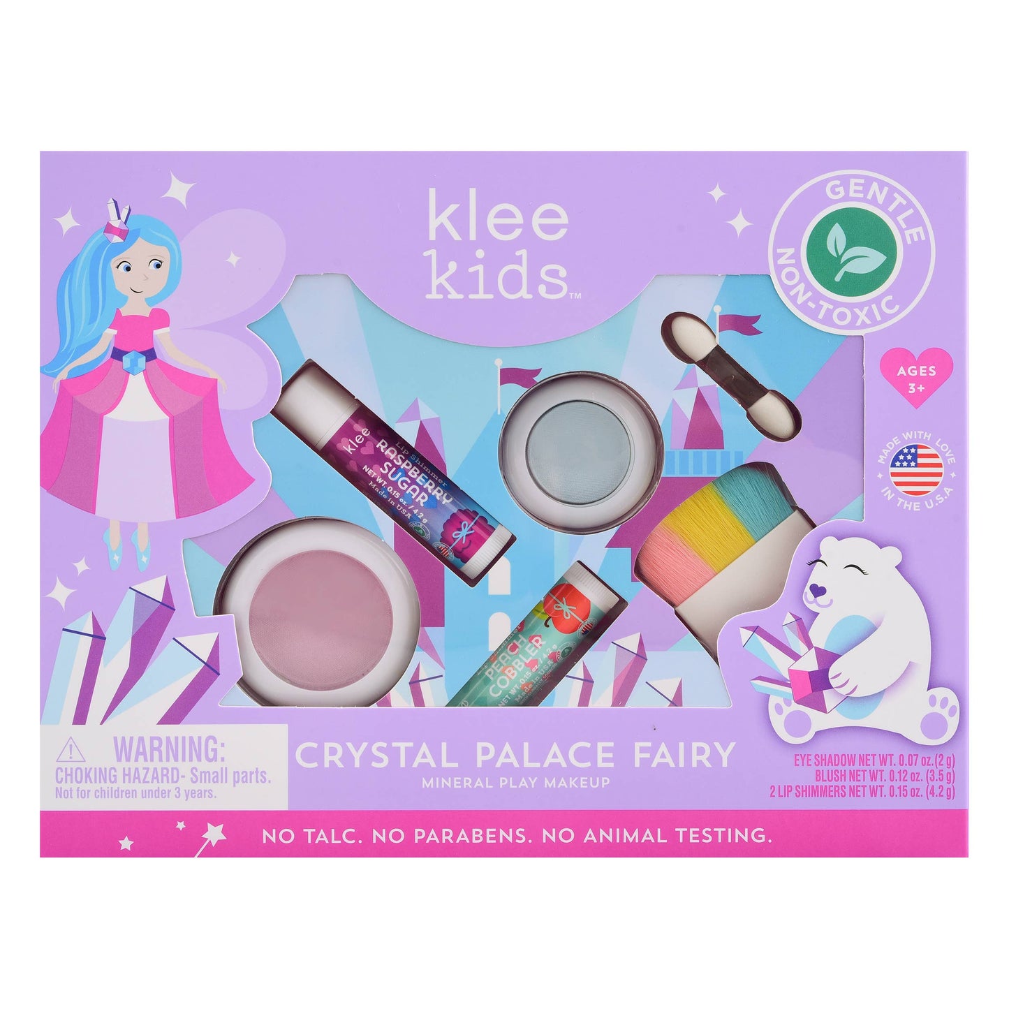 Butterfly Fairy - Klee Kids Natural Play Makeup 4-PC Kit