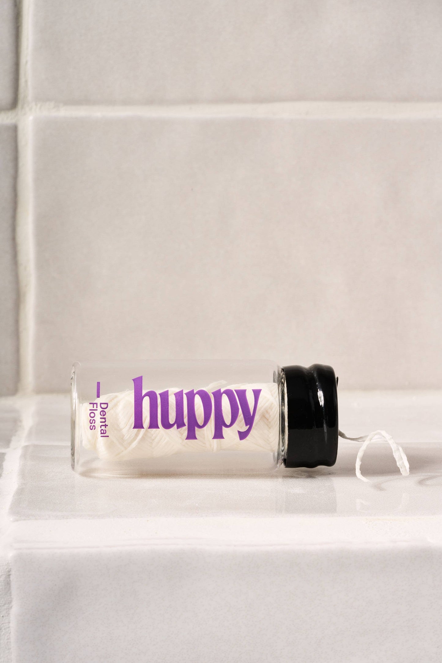 Vegan Dental Floss | Durable | Plastic-Free Jar | Mint
