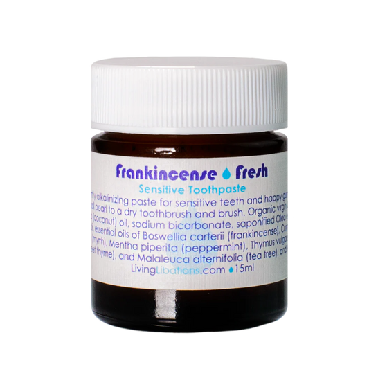 Living Libations Frankincense Fresh Sensitive Toothpaste