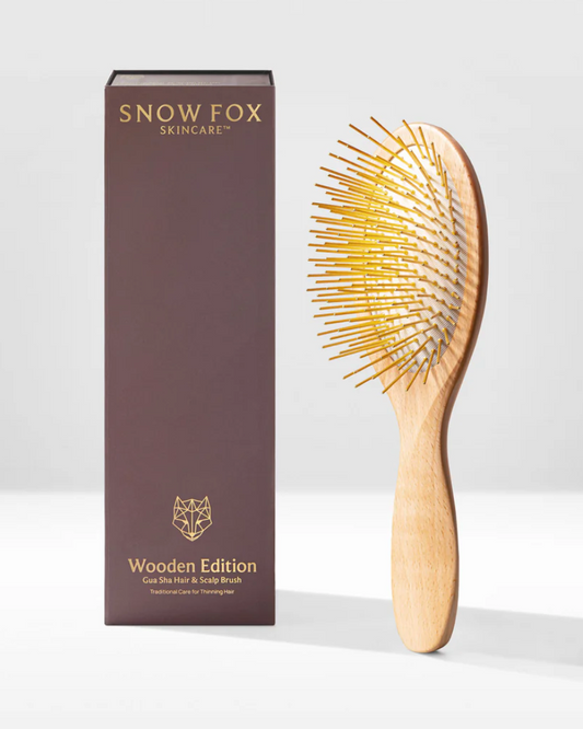 Snow Fox Skincare Gua Sha Hair & Scalp Brush