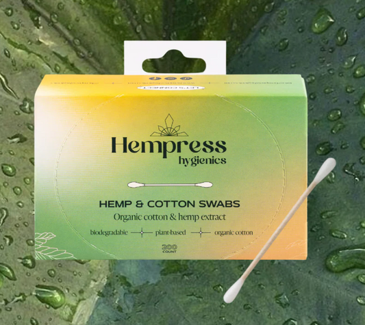 Hempress Hemp & Cotton Swabs