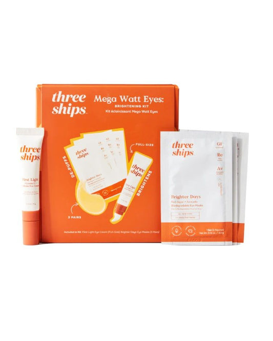 Three Ships Mega Watt Eyes Brightening Kit