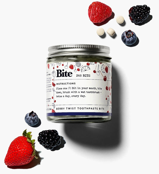 Bite Berry Twist Toothpaste Bits