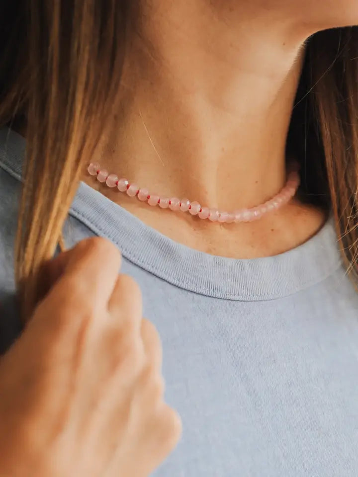 Canyon Leaf Natural Gemstone Necklace