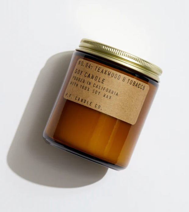 P.F Candle Co Teakwood & Tobacco Candle
