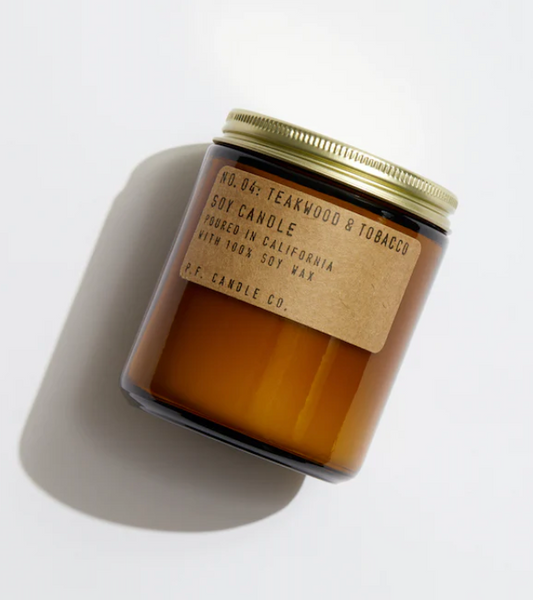 P.F Candle Co Teakwood & Tobacco Candle